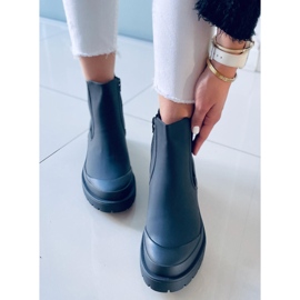 Botki sztyblety Carey Black czarne 1