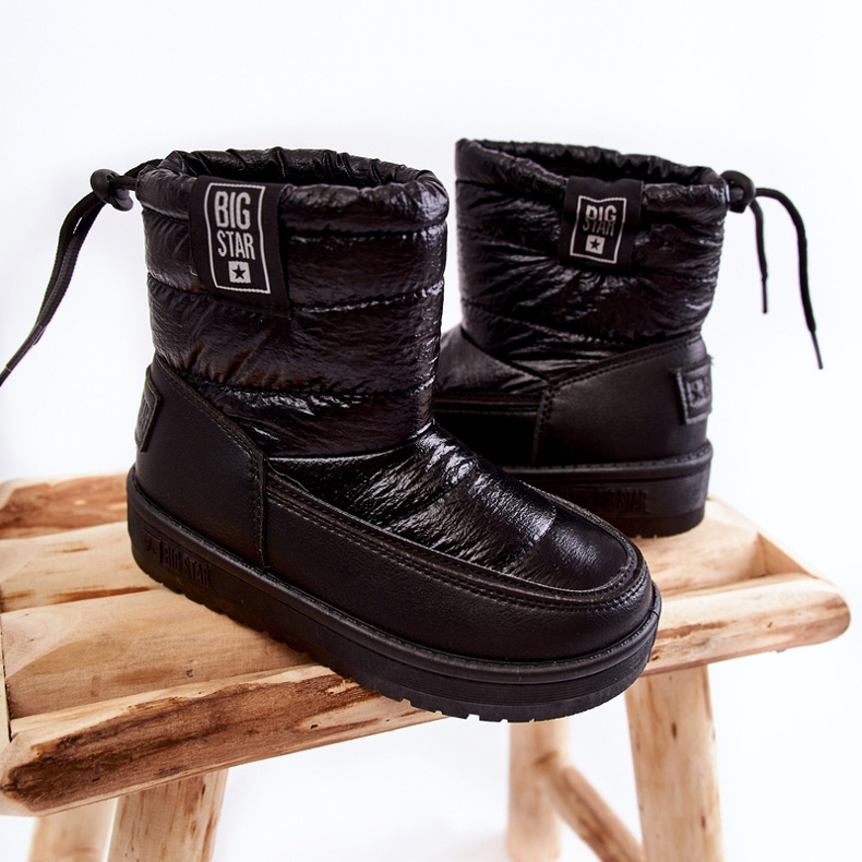 Dziecięce Śniegowce Big Star KK374220 Czarne 1