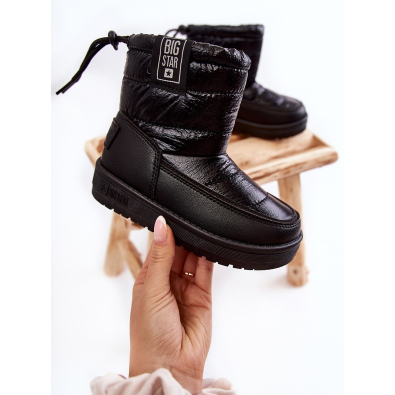 Dziecięce Śniegowce Big Star KK374220 Czarne 2