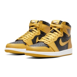 Buy Nike Air Jordan 1 Retro High Og M 555088-701 czarne żółte 3