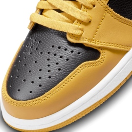 Buy Nike Air Jordan 1 Retro High Og M 555088-701 czarne żółte 6
