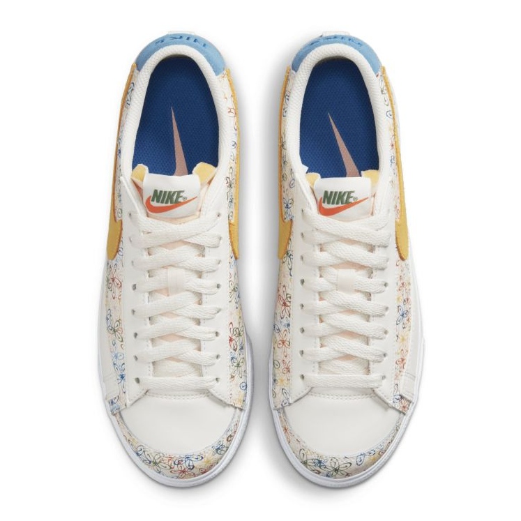 Buty Nike Blazer Low Platform W DV3210-100 białe wielokolorowe 1
