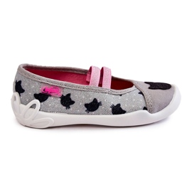 BEFADO S.A. Papcie Baleriny Befado Kotek 116X302 Szare 2