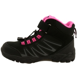 American Club buty Softshell z membraną WT112 Czarny/Różowy czarne różowe 1