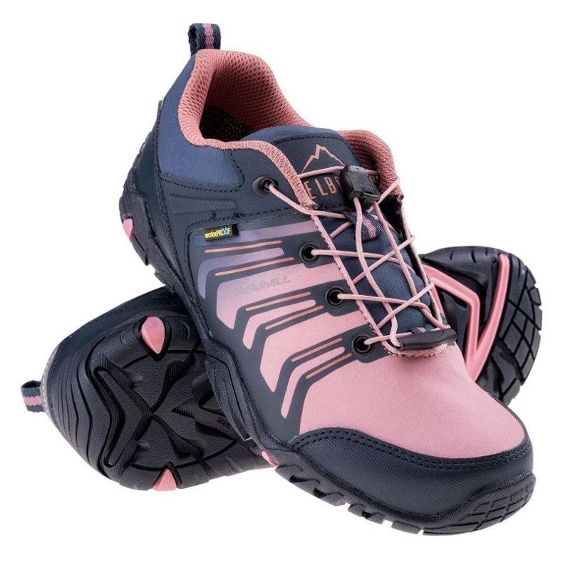 Buty Elbrus Erimley Low Wp W 92800401501 granatowe różowe 1