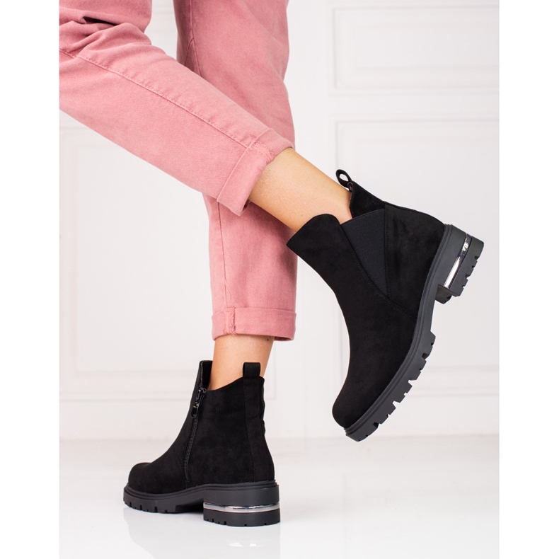 W. Potocki Sztyblety damskie czarne Potocki 1