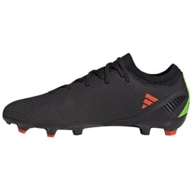 Buty piłkarskie adidas X Speedportal.3 Fg GW8453 czarne czarne 1