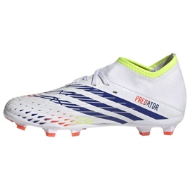 Buty piłkarskie adidas Predator Edge.3 Fg Jr GW0981 białe białe 1