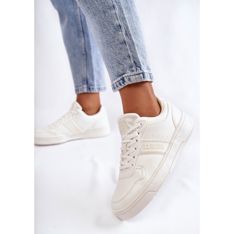 Niskie Buty Sportowe Memory Foam System Big Star KK274259 Białe 2