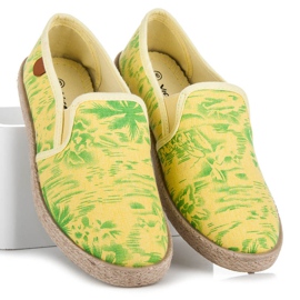 Vices Espadryle hawaii żółte 1