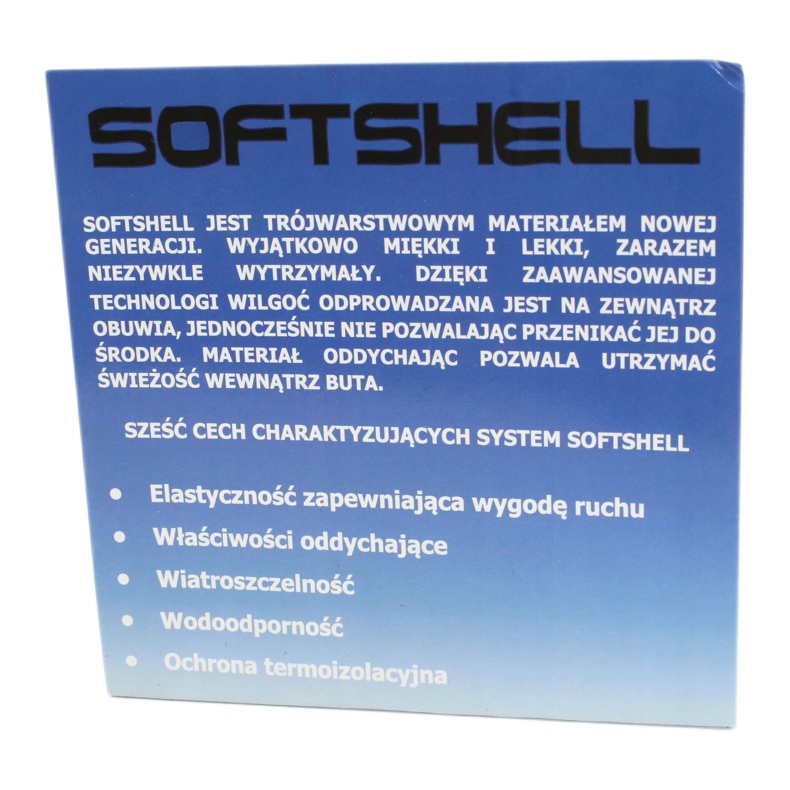 American Club American dziecięce kozaki softshell z membraną SN12/22 Black czarne 5