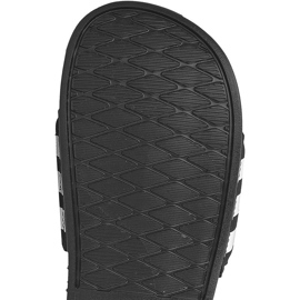Klapki adidas Adilette Cloudfoam Ultra Stripes Slides W S80420 białe czarne 1