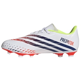 Buty piłkarskie adidas Predator Edge.4 FxG GW0968 białe białe 1