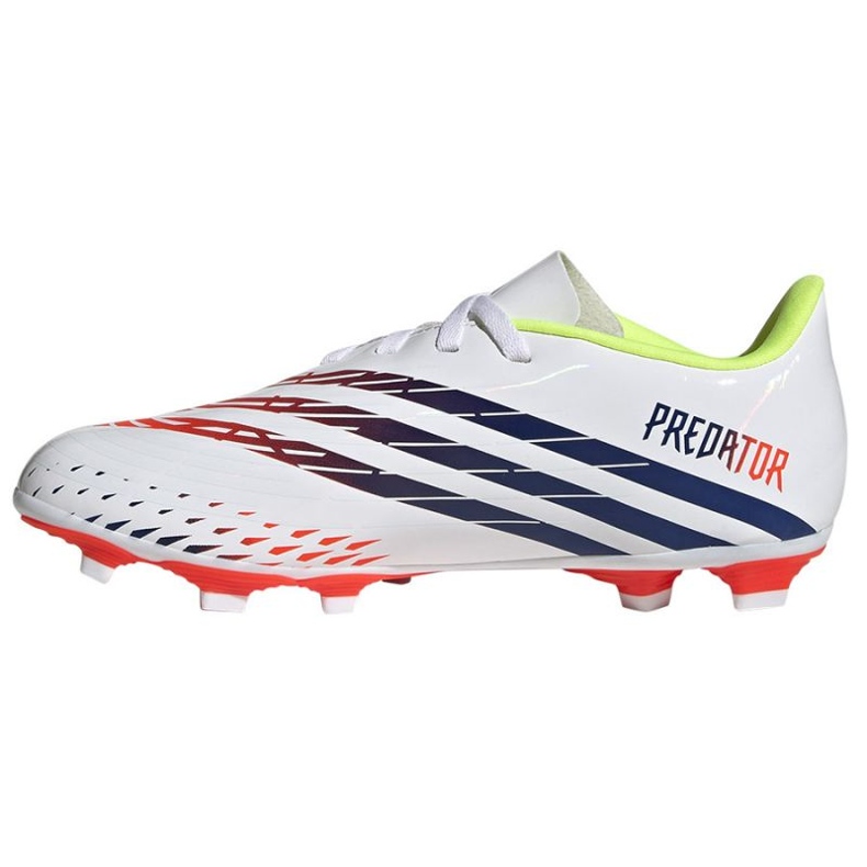 Buty piłkarskie adidas Predator Edge.4 FxG GW0968 białe białe 1