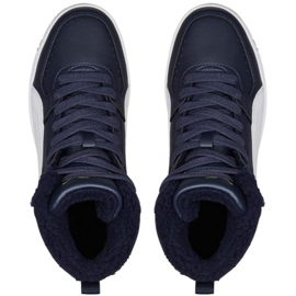 Buty Puma Rebound Joy Fur Jr 375477 07 granatowe 1