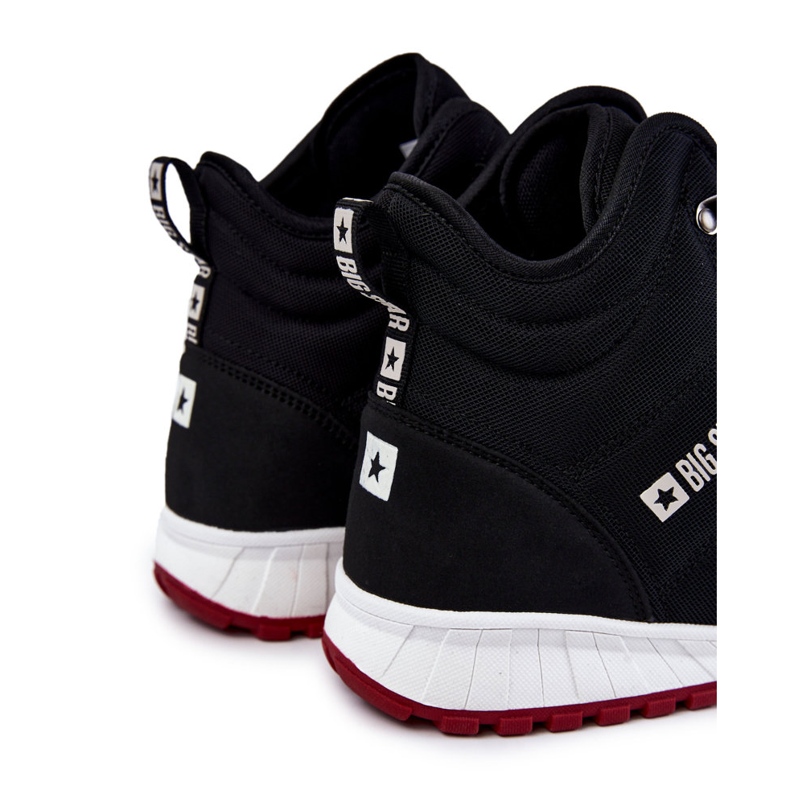 Męskie Buty Trekkingowe Memory Foam Big Star KK174112 Czarne 2