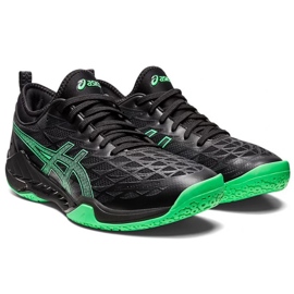 Buty do piłki ręcznej Asics Blast Ff 3 M 1071A076-001 wielokolorowe czarne 1