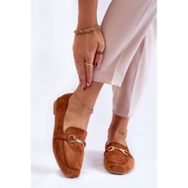 FB2 Zamszowe Klasyczne Mokasyny Camel Roddie brązowe 1