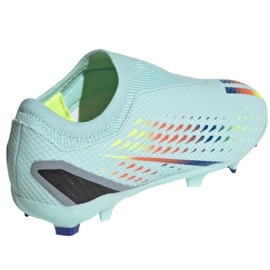 Buty piłkarskie adidas X Speedportal.3 Ll Fg Jr GW8472 niebieskie niebieskie 3