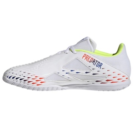 Buty piłkarskie adidas Predator Edge.4 In M GV8512 białe białe 1