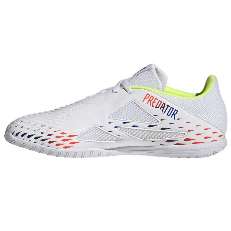 Buty piłkarskie adidas Predator Edge.4 In M GV8512 białe białe 1