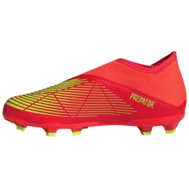 Buty piłkarskie adidas Predator Edge.3 Ll Fg Jr GW0985 czerwone pomarańcze i czerwienie 1