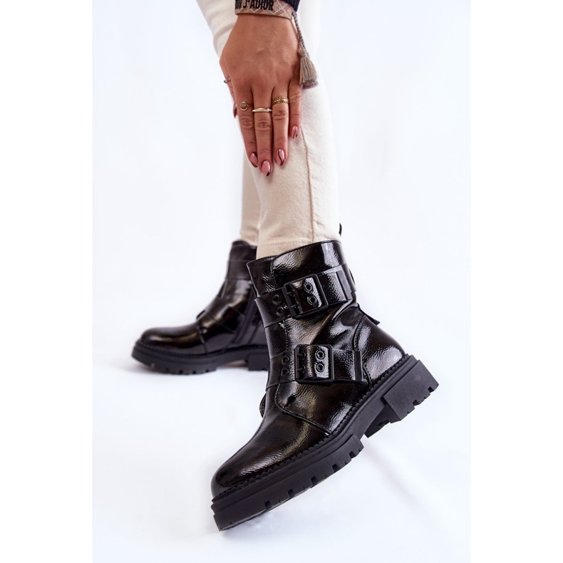 Damskie Botki La.Fi 250007B-LA Czarne 2