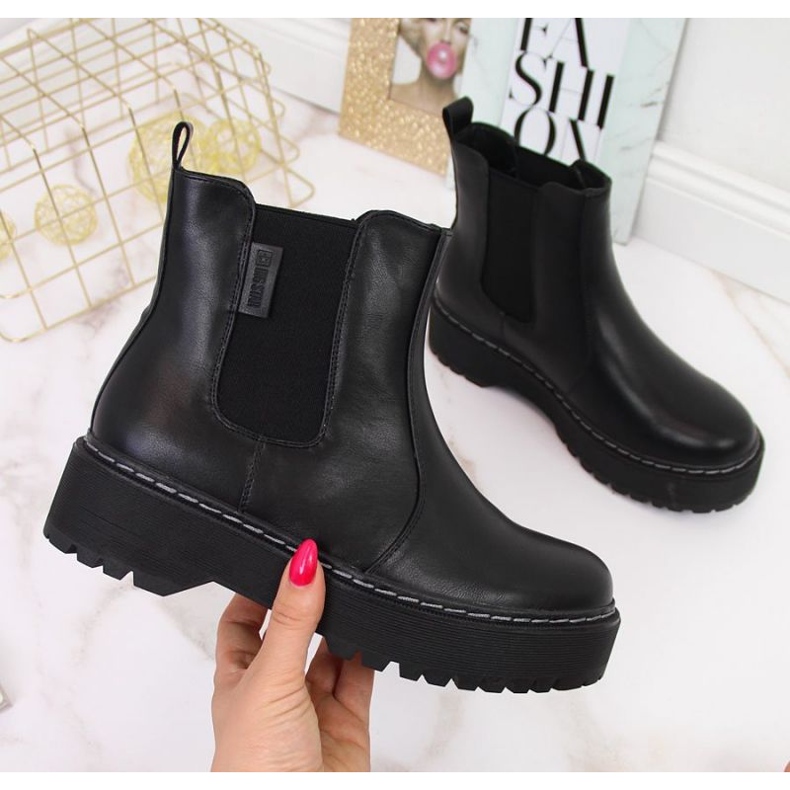 Sztyblety ocieplane Big Star II274101 czarne 1