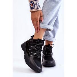 Damskie Trapery Memory Foam Big Star KK274218 Czarne 1