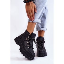 Damskie Buty Trekkingowe Lee Cooper LCJ-22-31-1435 Czarne 1