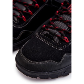 Męskie Niskie Buty Trekkingowe Memory Foam Big Star KK174126 Czarne 1