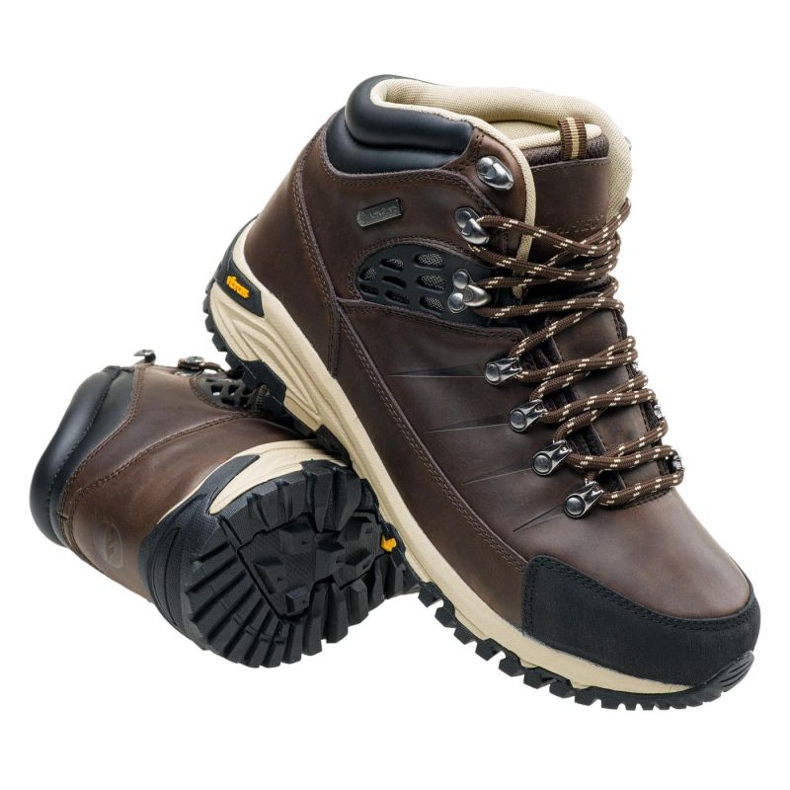 Buty Hi-Tec Lotse Mid Wp M 92800184378 brązowe 1