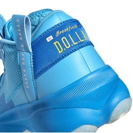 Buty do koszykówki adidas Dame 8 M GY6465 niebieskie niebieskie 5