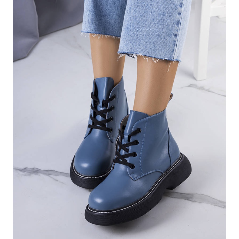 BM Niebieskie botki ocieplane Lutero 1