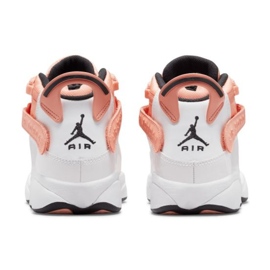 Buty Nike Jordan 6 Rings W DM8963-801 białe różowe 4