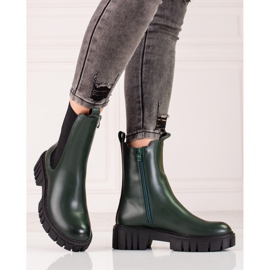 Zielone workery damskie Sergio Leone 1