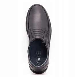 Olivier Buty męskie slip-on 7053 czarne 4
