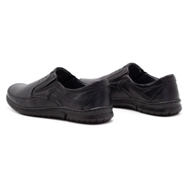 Olivier Buty męskie slip-on 7053 czarne 3