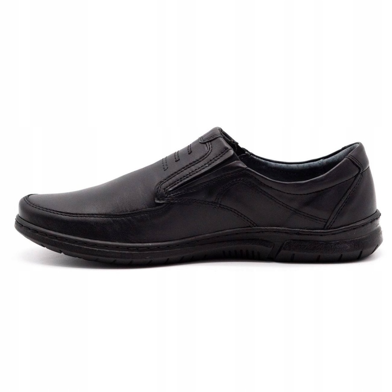 Olivier Buty męskie slip-on 7053 czarne 1