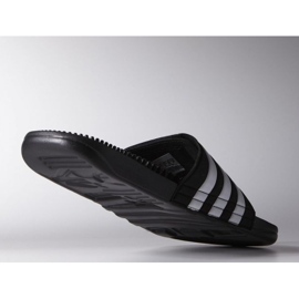 Klapki adidas Adissage M 078260 białe czarne 4