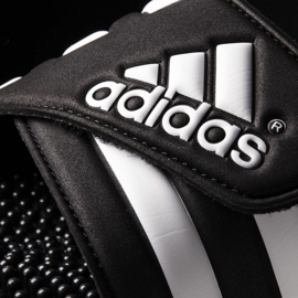 Klapki adidas Adissage M 078260 białe czarne 8