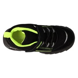 Befado obuwie dziecięce black/green 515Y004 czarne 1