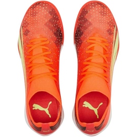 Buty piłkarskie Puma Ultra Match Tt M 106903 03 czerwone pomarańcze i czerwienie 1