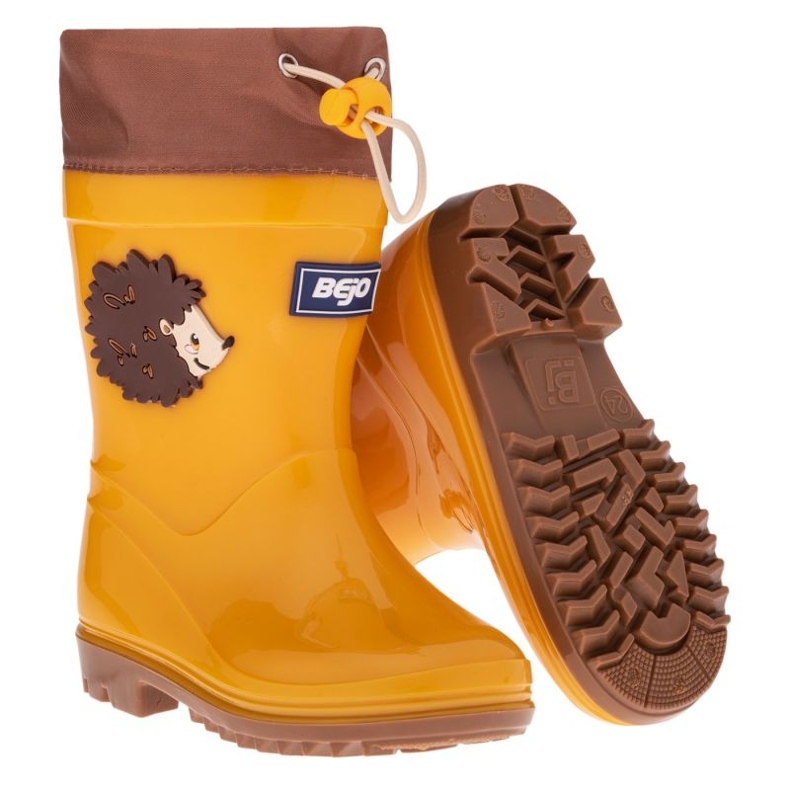Kalosze Bejo Kai Wellies Jr 92800432374 pomarańczowe 1