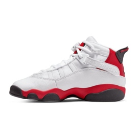 Buty Nike Jordan 6 Rings 323419-126 białe czerwone 1