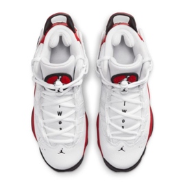 Buty Nike Jordan 6 Rings 323419-126 białe czerwone 2