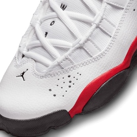 Buty Nike Jordan 6 Rings 323419-126 białe czerwone 6