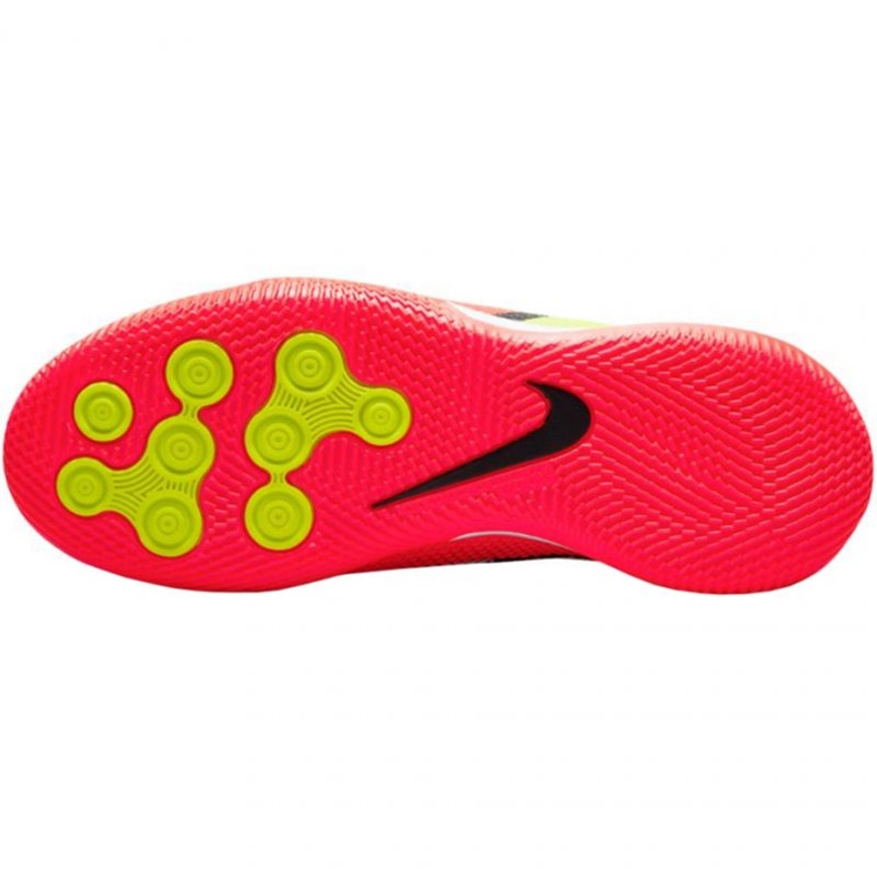 Buty halowe Nike Phantom GT2 Academy Df Ic Jr DC0815-167 białe czerwone 1