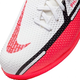 Buty halowe Nike Phantom GT2 Academy Df Ic Jr DC0815-167 białe czerwone 5
