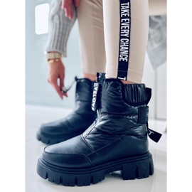 BM Śniegowce ocieplane Joanie Black czarne 2